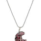 Women's Silver-Toned Purple Silver-Plated Handcrafted Chain - Ruby Raang | Swadesiicart