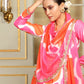 Pomcha Jaipur Pink Saadgi Rangeen Anarkali Set | Swadesiicart