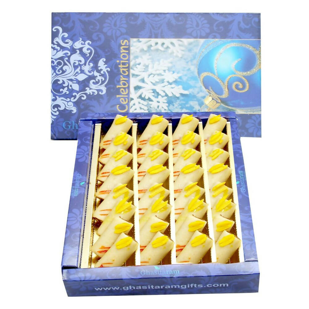 Ghasitaram Pure Kaju Rolls | Swadesiicart