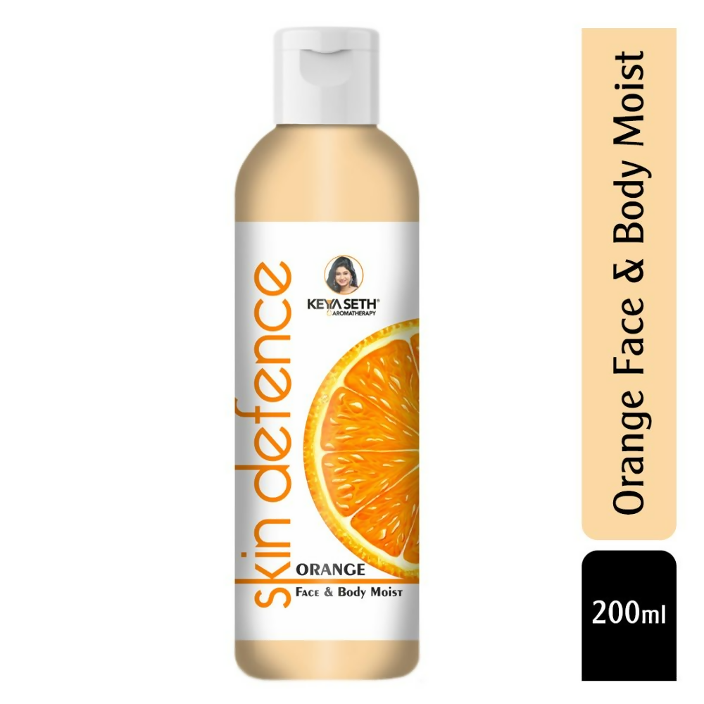 Keya Seth Aromatherapy Skin Defence Orange Face & Body Moist - Swadesiicart