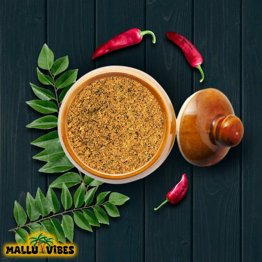 Mallu Vibes Home Made Netholi Chammanthi Podi - Swadesiicart