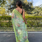 Vamsee Green Organza Saree - Swadesiicart