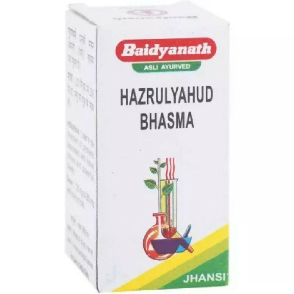 Baidyanath Jhansi Hazrulyahud Bhasma - Ayurvedant Pvt. Ltd.
