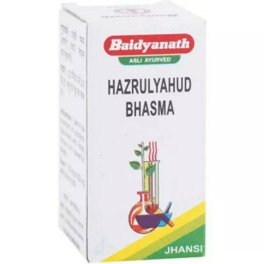 Baidyanath Jhansi Hazrulyahud Bhasma - Ayurvedant Pvt. Ltd.