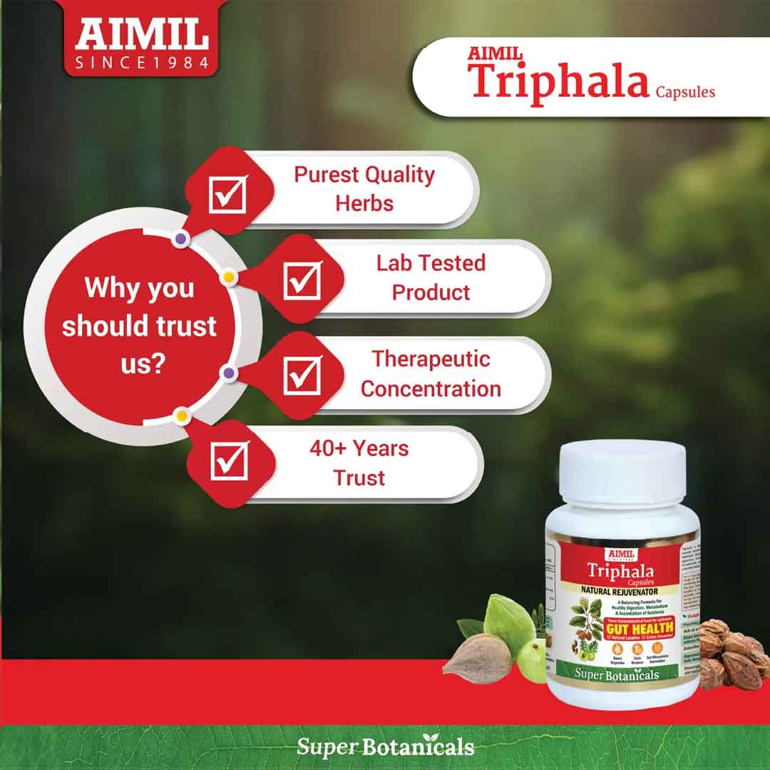 Aimil Triphala Capsules | Swadesiicart
