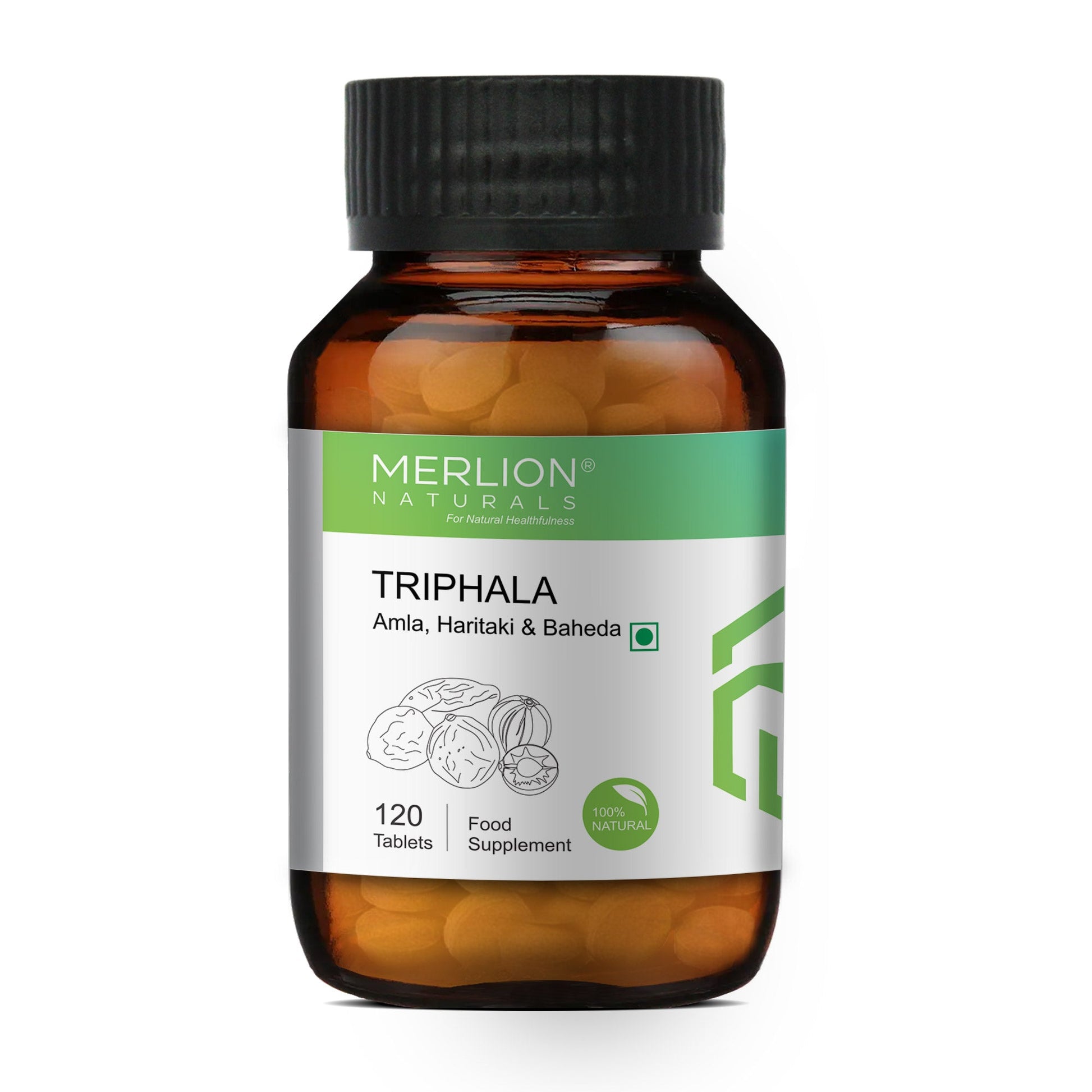 Merlion Naturals Triphala 500mg Tablets - Merlion Naturals