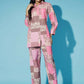 Myshka Women Multi - Printed Bling & Sparkly Co-Ords - Swadesiicart