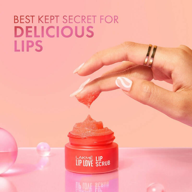 Lakme Lip Love Lip Scrub - Swadesiicart