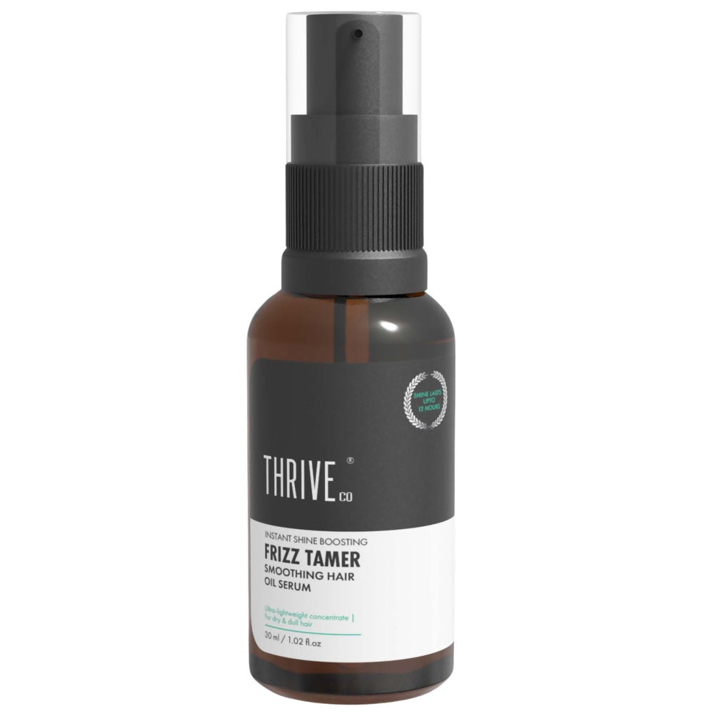 ThriveCo Frizz Tamer Smoothening Hair Oil Serum | Swadesiicart