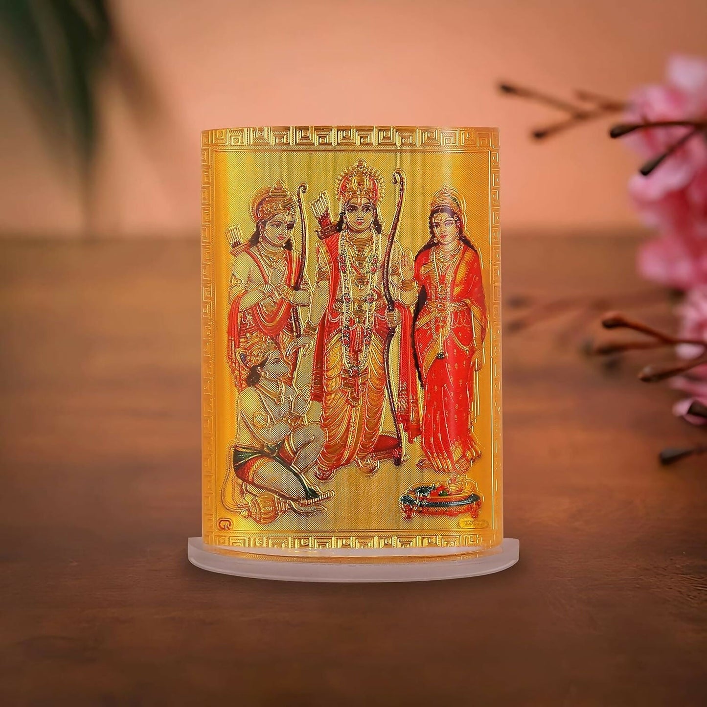 Rhymestore RYM Acrylic Gold-Polished Frame - Swadesiicart