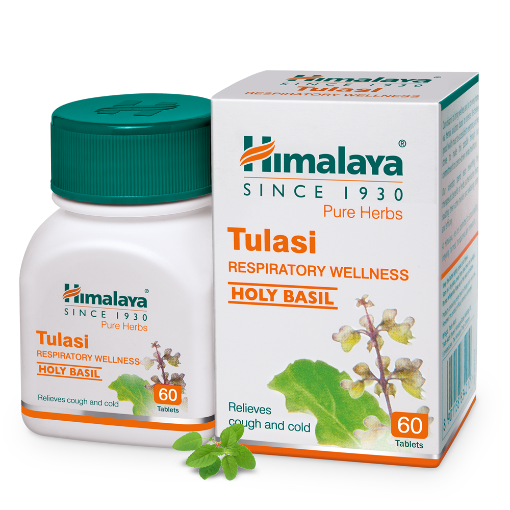 Himalaya Wellness Tulasi Respiratory Wellness - Swadesiicart