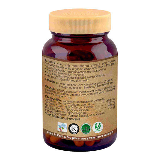 Organic Wellness Turmeric C+ - Swadesiicart