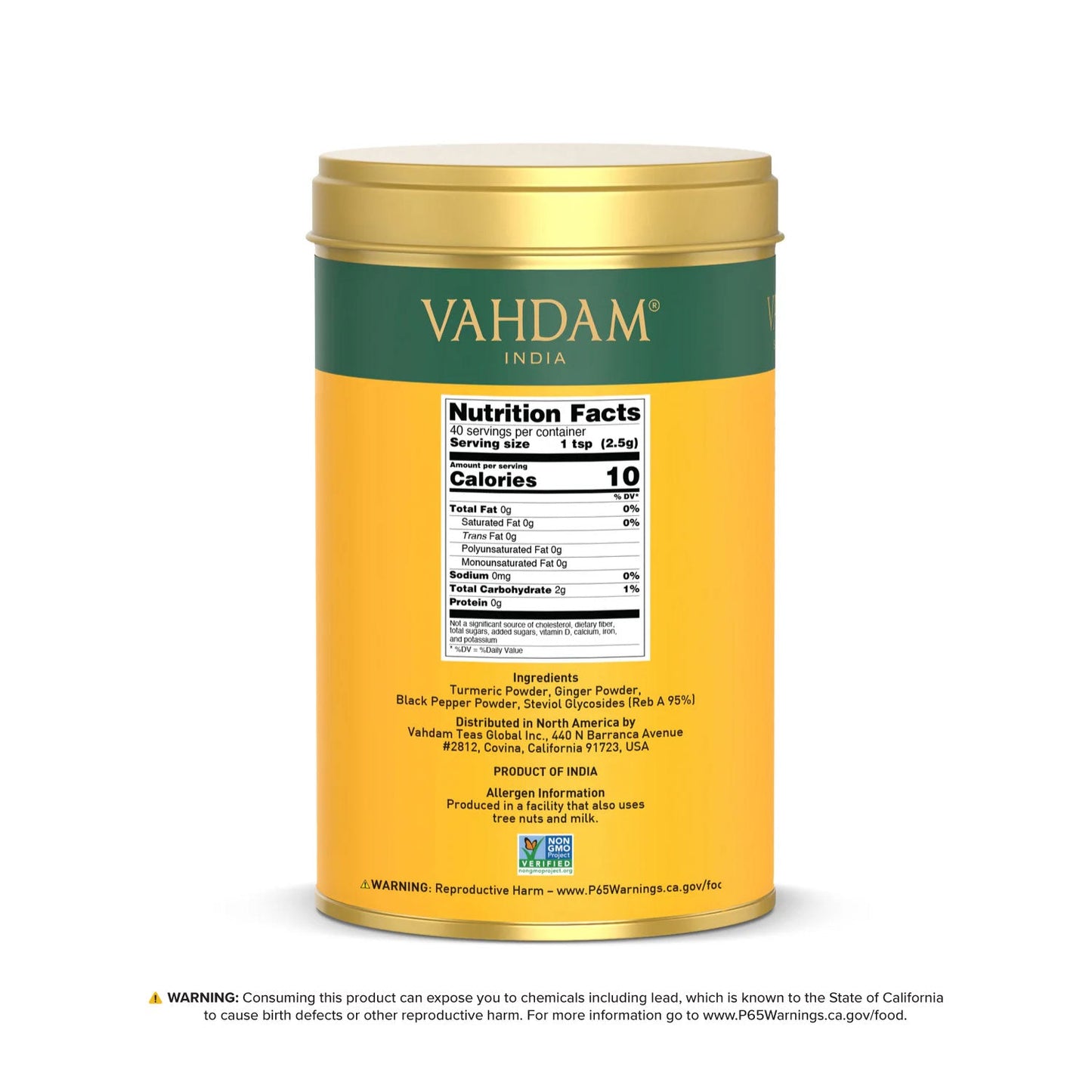 Turmeric Ginger Latte Mix, 3.53 oz