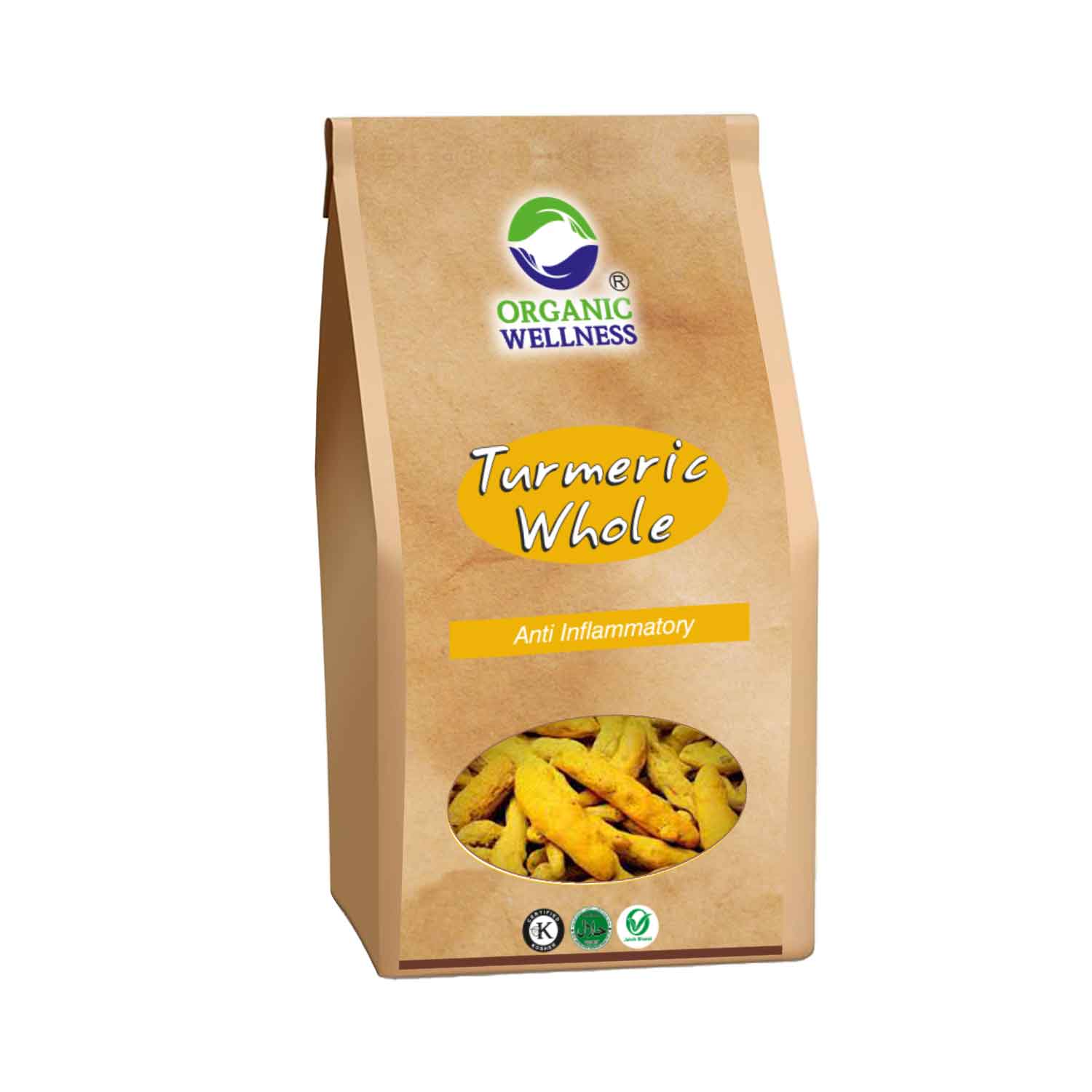 Organic Wellness Turmeric Whole - Swadesiicart