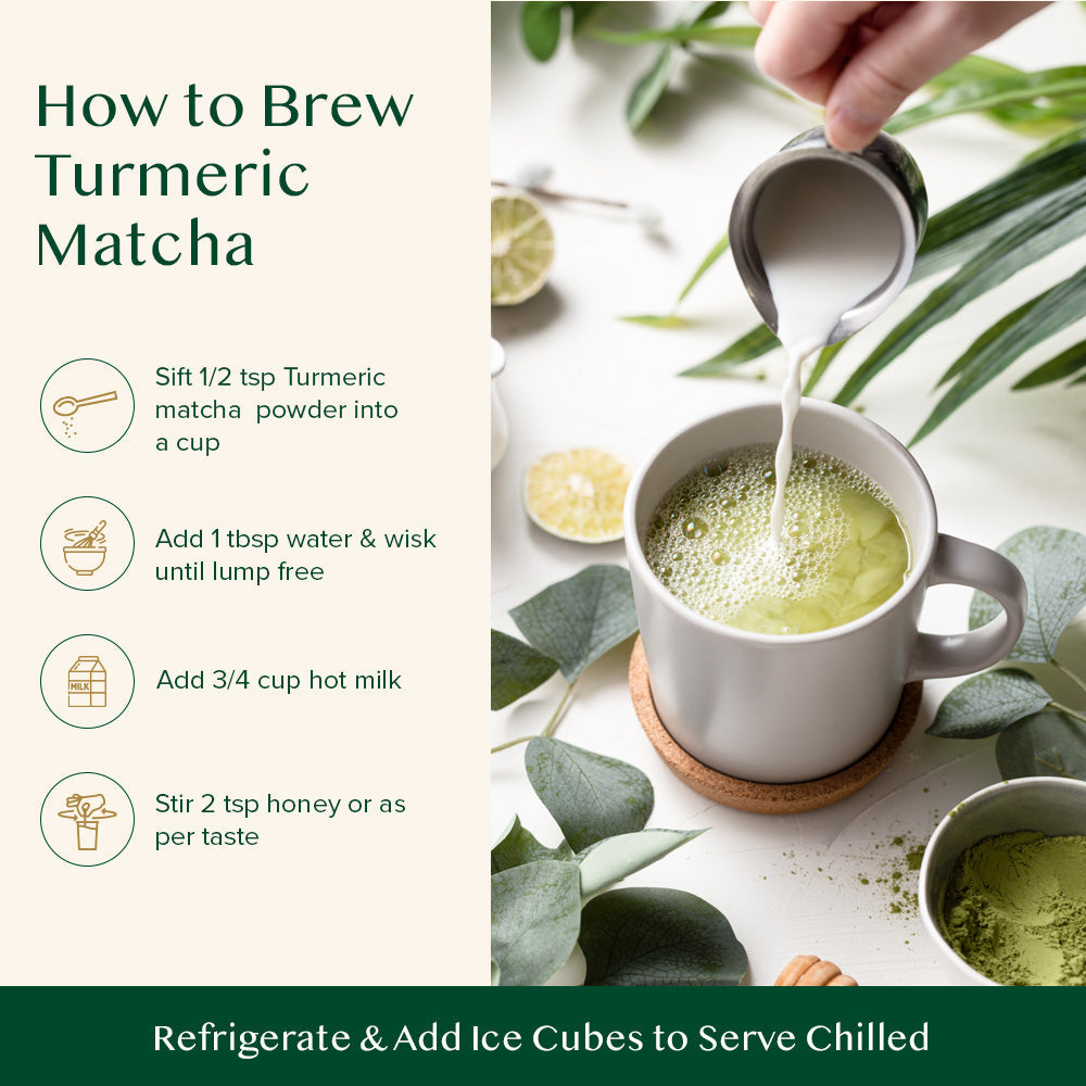 Turmeric Matcha Green Tea Powder, 1.76 oz