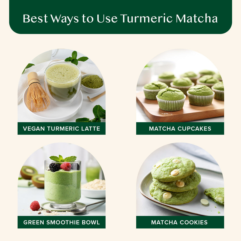 Turmeric Matcha Green Tea Powder, 1.76 oz