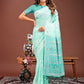 Shree Shyam Fashion Anaya Sea Green Linen Cotton Saree