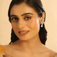 Nuyug 22K Gold Plated Kundan Paradise Stud Earrings | Swadesiicart