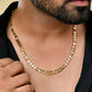 VOJ Gold-Polished Designer Chain For Men | Swadesiicart
