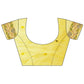 Shree Shyam Fashion Linen Cotton Yellow Saree