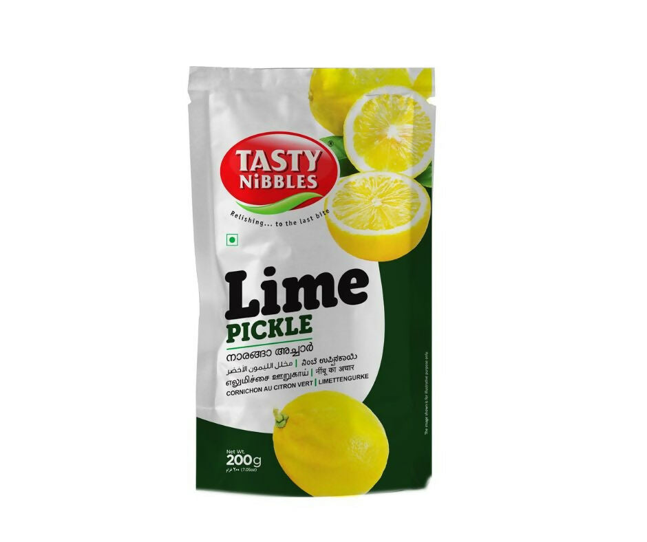 Tasty Nibbles Lime Pickle - Swadesiicart