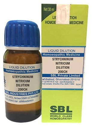 SBL Homeopathy Strychninum Nitricum Dilution | Swadesiicart