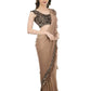 Mominos Fashion All Season Wear Camel Colour Saree