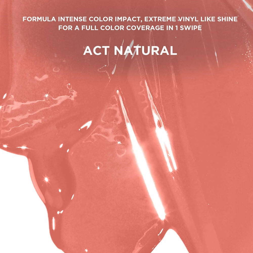 Revlon High Shine Haute Brillance Ultra Hd Vinyl Lip Polish - Act Natural - Swadesiicart