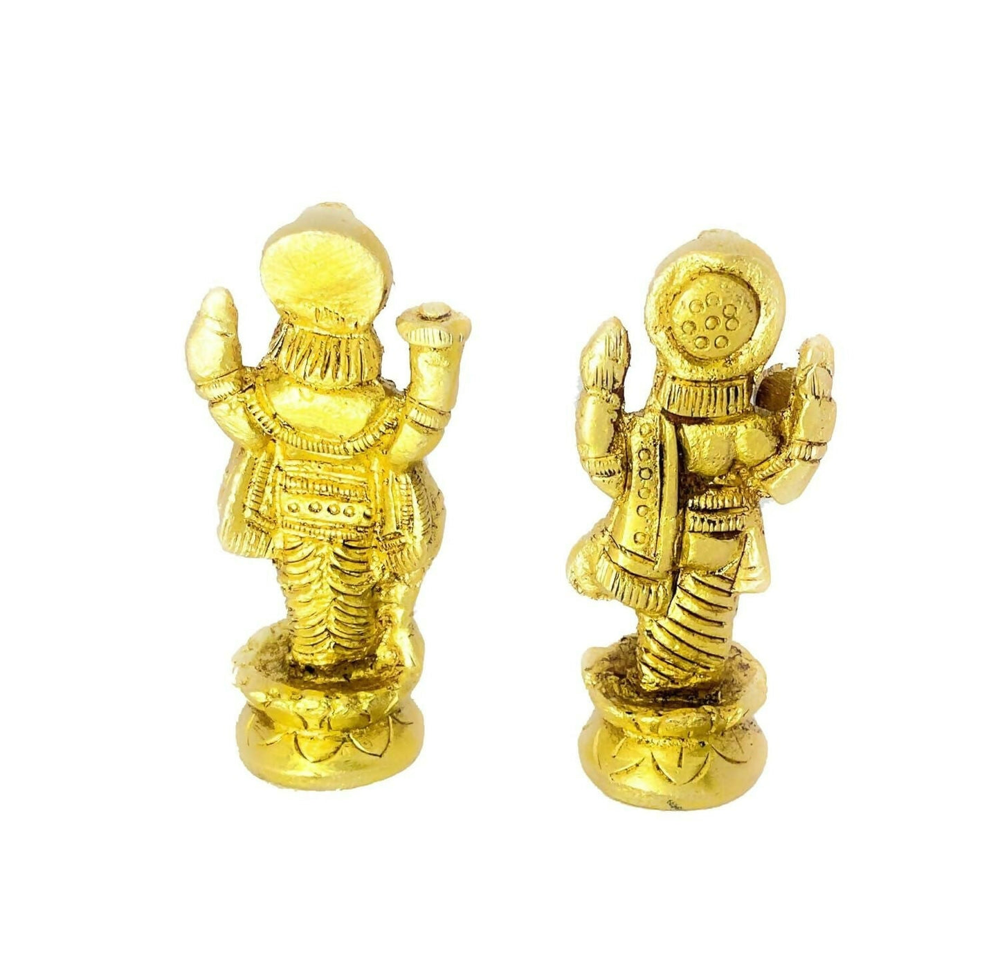 Vyomika Decor Small Lakshmi Vishnu Murti God And Goddess Standing Idol - Swadesiicart