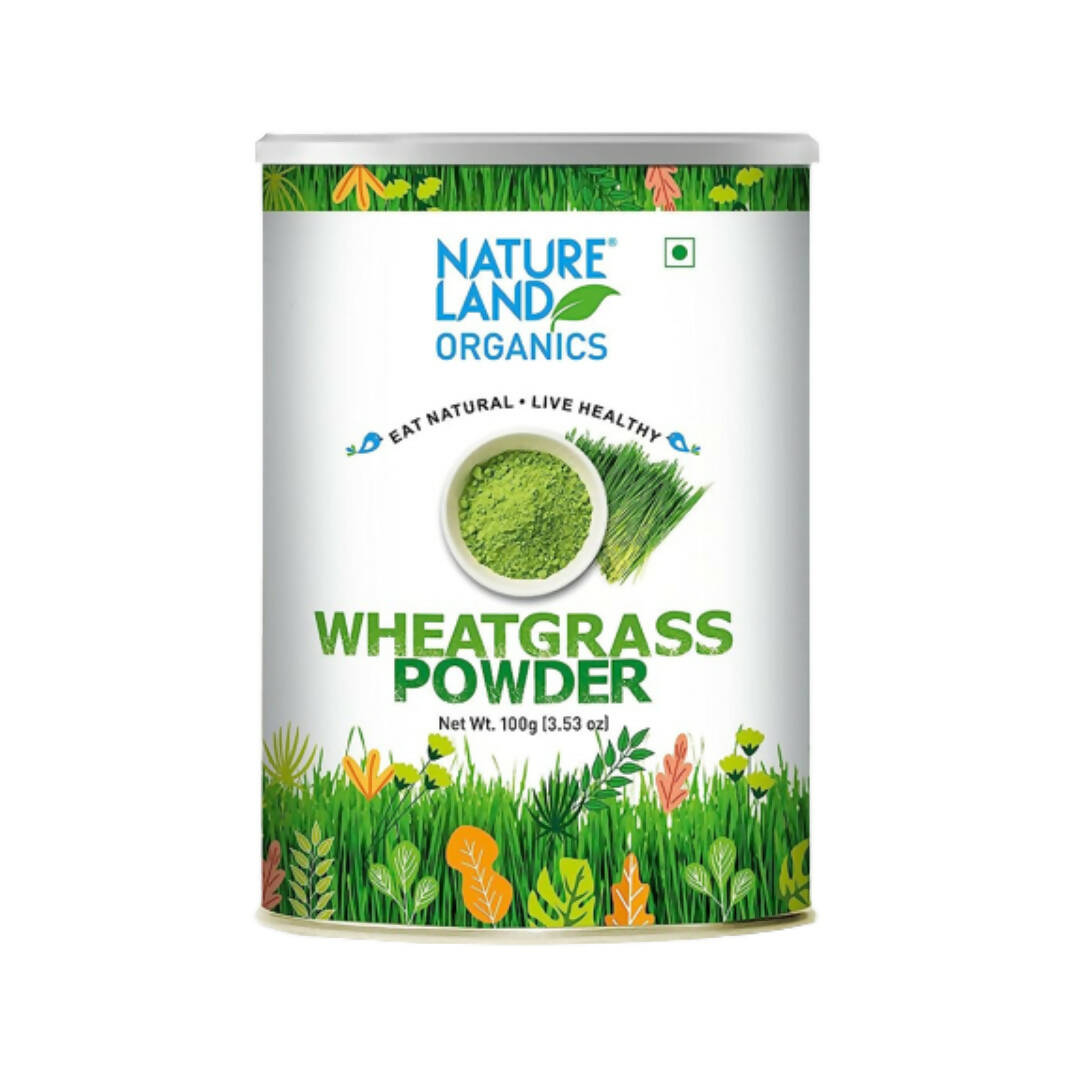 Natureland Organics Wheat Grass Powder | Swadesiicart