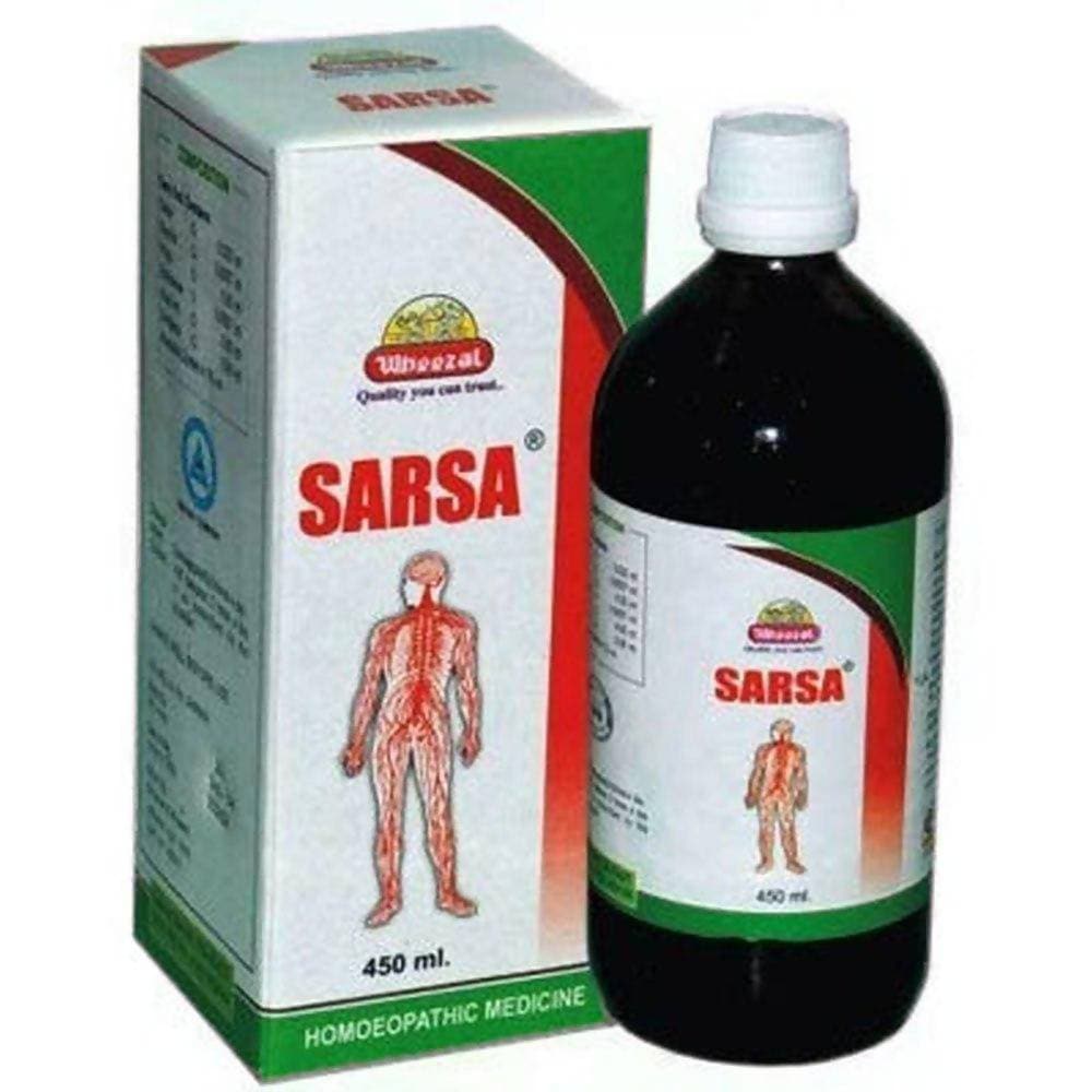 Wheezal Homeopathy Sarsa Syrup | Swadesiicart