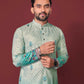 Anaita Light Green Multi Colour Kurta