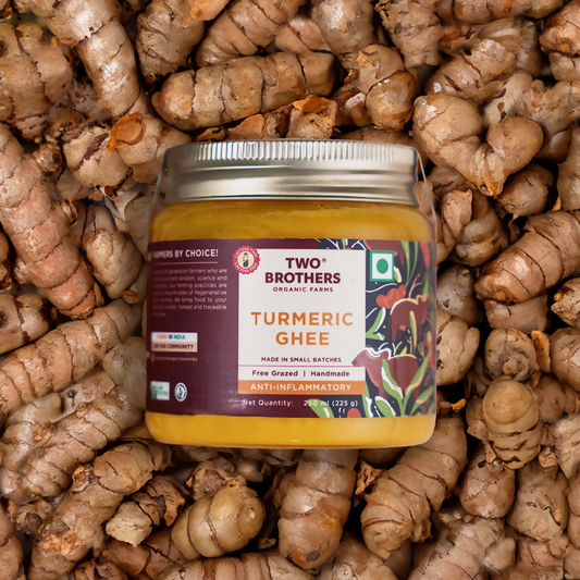 Two Brothers Organic Farms Turmeric Ghee | Swadesiicart