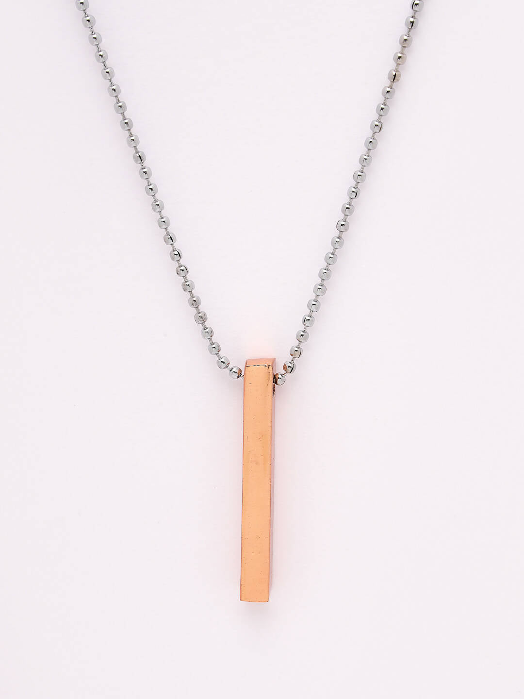 NVR Men Copper Plated Geomatric Pendent With Chain | Swadesiicart