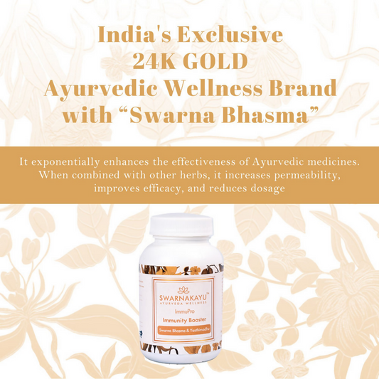 Swarnakayu ImmuPro Immunity Booster Tablets With Swarna Bhasma & Yashtimadhu - Swadesiicart