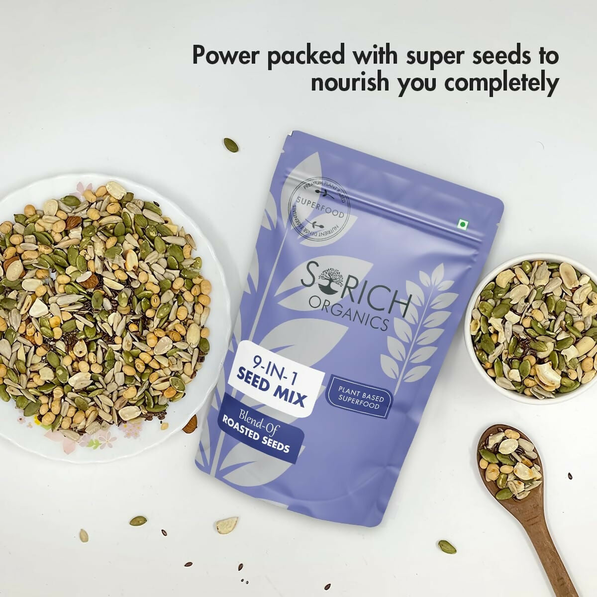 Sorich Organics 9 in 1 Seed Mix - Swadesiicart
