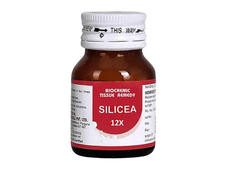 Bakson's Homeopathy Silicea Biochemic Tablets | Swadesiicart