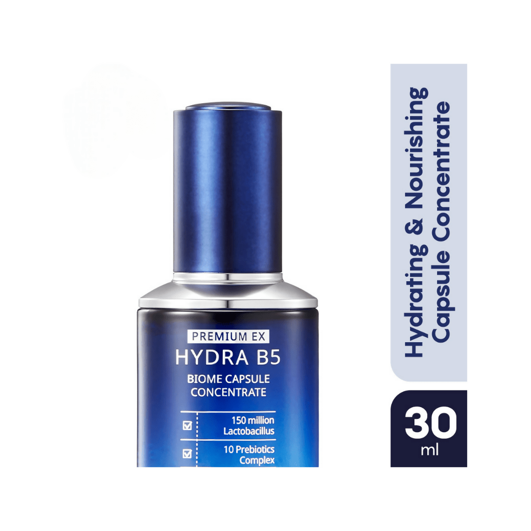AHC Premium EX Hydra B5 Biome Capsule Concentrate Serum - Korean skincare | Swadesiicart