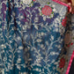 Vamsee Teal Organza Saree - Swadesiicart