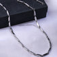 NVR Men Rhodium-Plated Stainless Steel Bohemian Chain | Swadesiicart