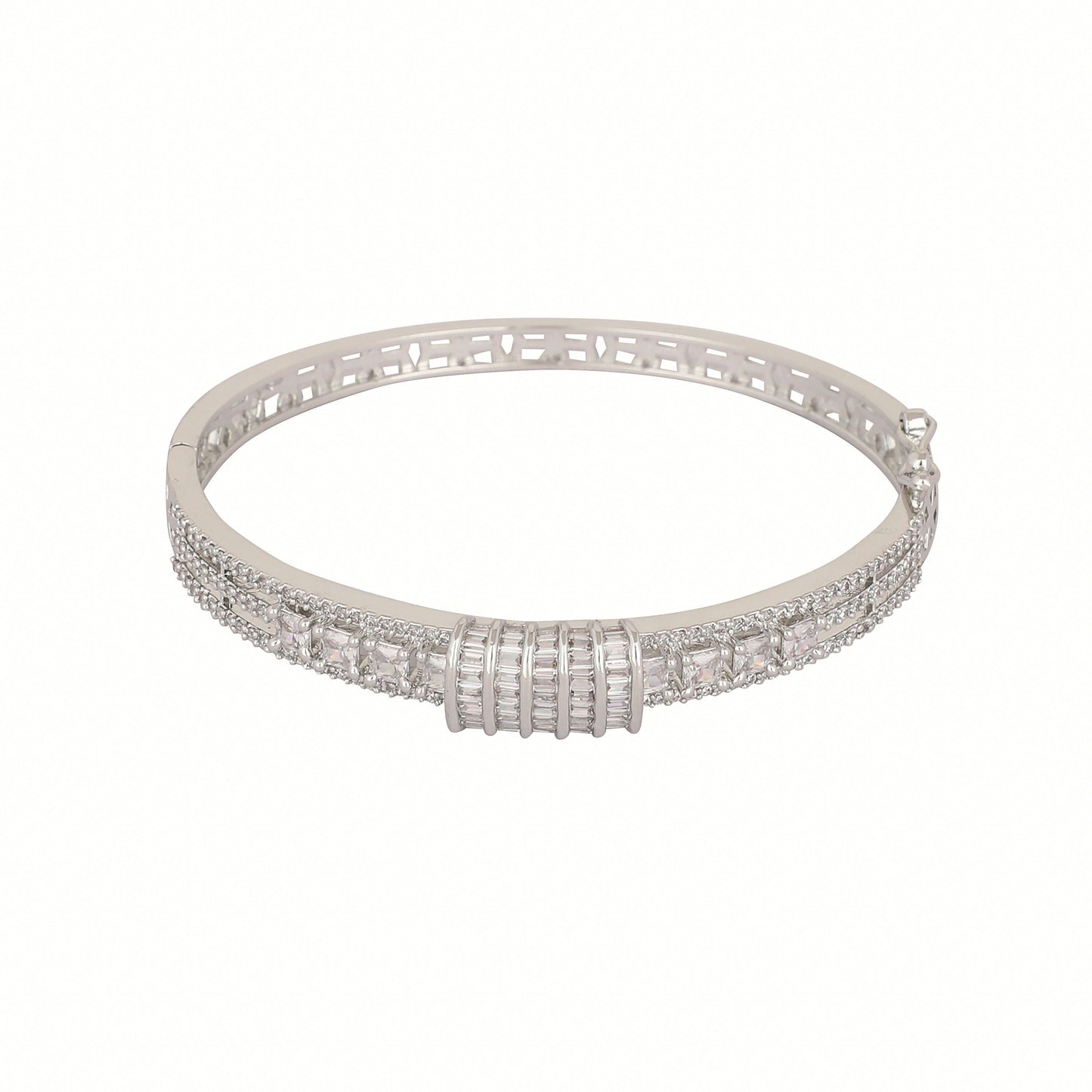 Nuyug Diamond Radiance Anti Tarnish Bangle | Swadesiicart