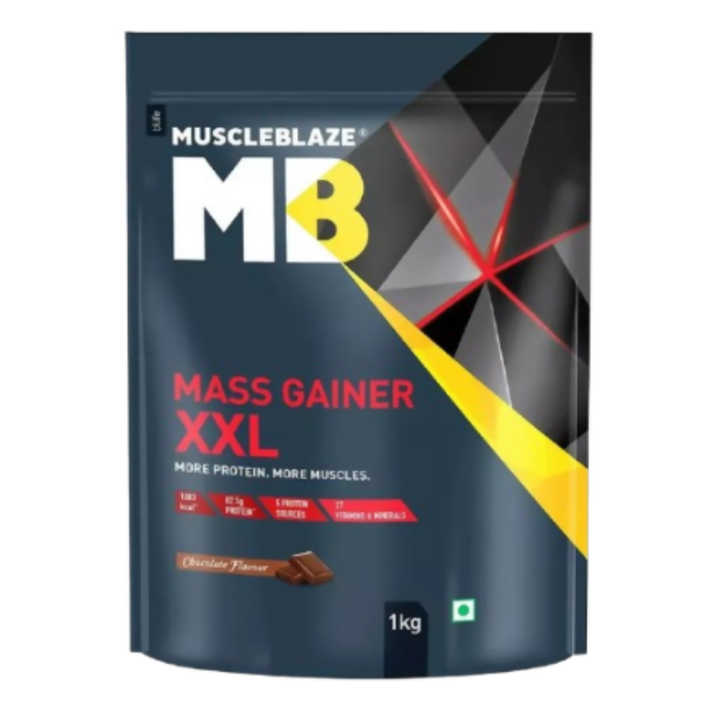 MuscleBlaze Mass Gainer XXL Chocolate | Swadesiicart
