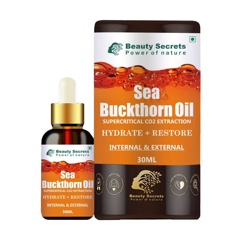 Beauty Secrets Organic Sea Buckthorn Berry Oil | Swadesiicart