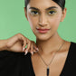 Women's Silver-Plated Chain - Ruby Raang | Swadesiicart