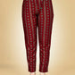 Jyoti Fashion Women's Maroon Viscose Rayon Embroidered Kurta Pant Set | Swadesiicart