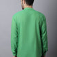 Even Apparels Green Pure Cotton Men's Kurta With Side Placket | Swadesiicart