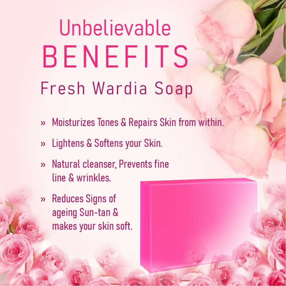 Prakriti Herbal Soap Fresh Wardia - Swadesiicart