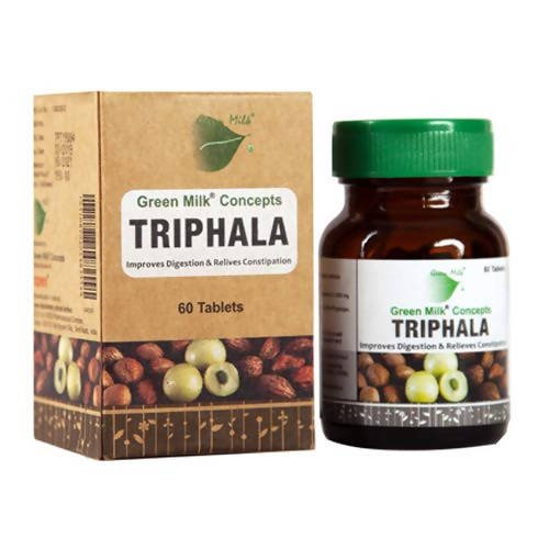 Apex Ayurveda Green Milk Concepts Triphala Tablets - Swadesiicart