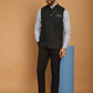 Even Apparels Pure Wool Nehru Jacket - Blue | Swadesiicart