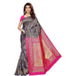 Vamika Banarasi Jaquard Blue Weaving Saree (BANARASI 02) | Swadesiicart
